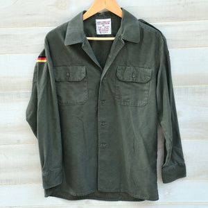 Vintage German Military Uniform Top Size 41/42